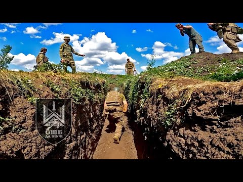 Видео: Як штурмувати окопи [1 ОШБ навчання]