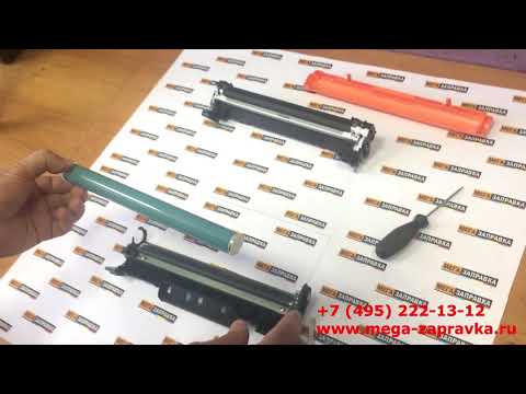 Видео: Обзор картриджа HP CF244A