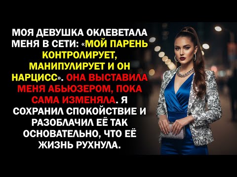 Видео: Моя девушка оклеветала меня в сети: «Мой парень контролирует, манипулирует и он нарцисс». Она...
