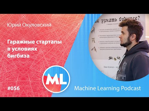 Видео: #056 ML Юрий Окуловский. Гаражные стартапы в условиях бигбиза