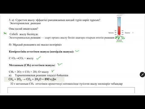 Видео: 8 сынып 2 токсан БЖБ-2, 1 нуска