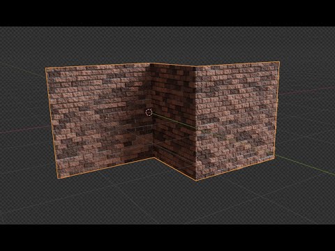Видео: Процедурный кирпич с 1 материалом
