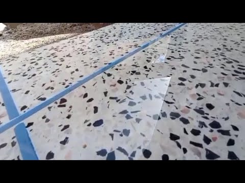 Видео: Удивительный способ выровнять порог с помощью белого цемента и щебня (ламузик)