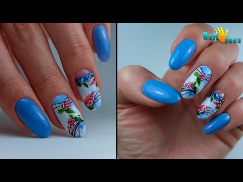 Видео: ГЕЛЬ ЛАК МАНИКЮР на СЕБЕ (МК) / Новогодний дизайн ногтей / Оксана Маляренко