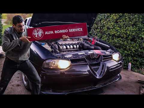 Видео: Услышим ли мы этот рев V6 после 10 лет забвения? Alfa Romeo 156 GTA эпизод 2