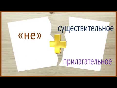 Видео: #русскийязык #егэ Правописание "НЕ" с существительными и прилагательными. Видеоурок.