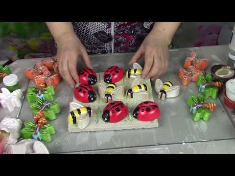 Видео: Крестики-нолики и результаты  экспериментов с гипсом ХоббиМаркет