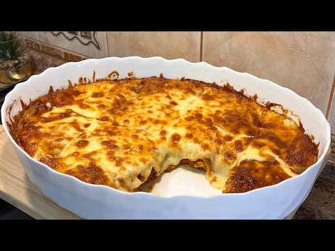 Видео: Когда есть ЛАВАШ и ФАРШ готовлю эту вкуснятину! Ленивая ЛАЗАНЬЯ за 10 минут! Вкус, как в ресторане