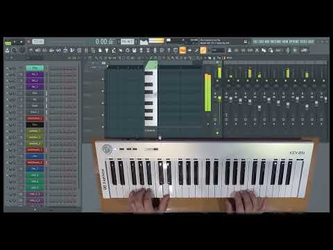 Видео: Автоаккомпанемент на MIDI клавиатуре в FL Studio / (Кавер)