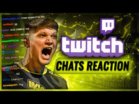 Видео: S1MPLE ЛУЧШИЕ ИГРЫ CS:GO С РЕАКЦИЕЙ В ЧАТЕ TWITCH!