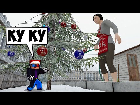 Видео: 🎅🏻НОВОГОДНИЙ ПОБЕГ ОТ ЗЛЫХ РОДИТЕЛЕЙ В СКУЛБОЙ РАНЕВЕЙ