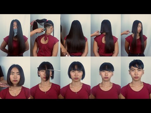 Видео: Hair2U — предварительный просмотр стрижки пикси Jeralyn Forced