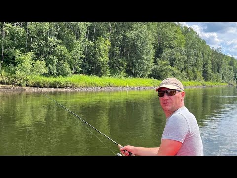 Видео: Рыбалка, река Кан - День первый!