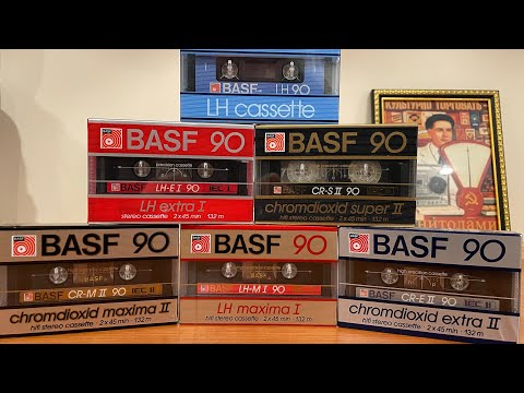 Видео: #аудиокассеты BASF