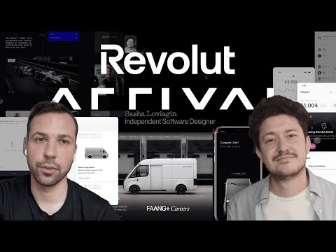 Видео: Lead Designer из Arrival, Revolut. Стрим с Сашей Ловягиным и @faangcareers