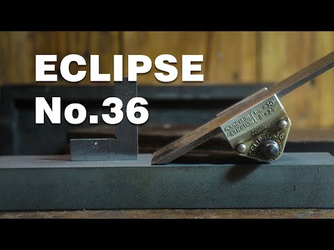 Видео: Eclipse No 36. Заточування інструментів з направляючою.