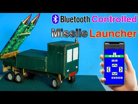 Видео: Как сделать управляемую по Bluetooth ракетную установку