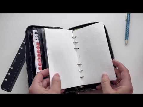 Видео: Мой ежедневник на кольцах «все в одном». Полистаем?