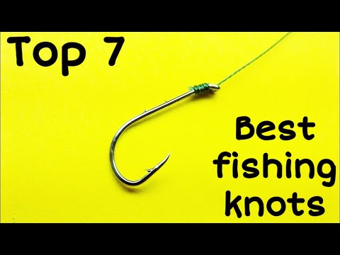 Видео: Как привязать крючок к леске | лучшее рыболовные узлы для рыбалки | как завязать узел на рыбалке