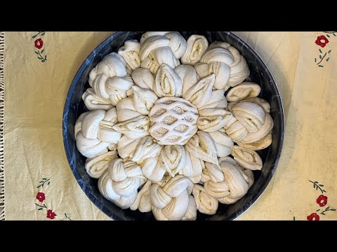 Видео: Оформи лесно красива пита (traditional Bulgarian bread art shaping) 25