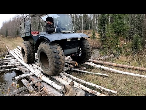 Видео: Домик охотника! Часть 1: Пробираемся к лесной избушке.