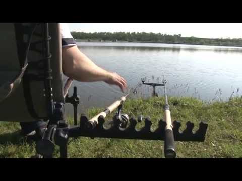 Видео: Весенний фидер: ловля карпа на пруду. Мастер-класс 287. Carp fishing with feeder tackle