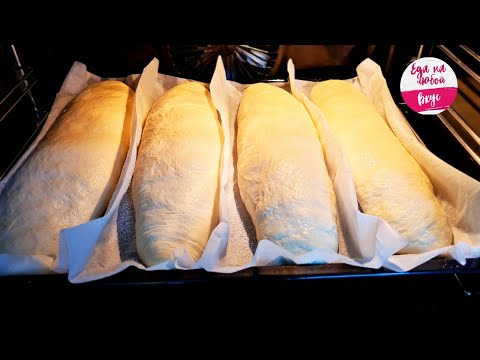 Видео: Хлеб в духовке ПЕКУ Сразу на неделю! Почему он не портится и не крошится? Идеально быстрый рецепт