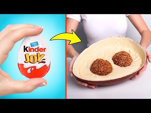 Видео: Как сделать огромный версию Kinder Joy