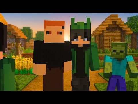 Видео: ДОСЫМ ЕКЕУМІЗ АУЫЛДЫ ЗОМБИЛАРДАН КОРҒАДЫҚ / ҚАЗАҚША МАЙНКРАФТ 