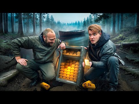 Видео: НАШЛИ КОНТРАБАНДУ НА ДНЕ ОЗЕРА. ЗА НАМИ СЛЕДЯТ ИЗ ЗА ЗОЛОТА