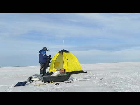 Видео: ПЛОТВА И ОКУНЬ . ТРЕЩИНА. ПАЛАТКА . ДВА ДНЯ НА ОЗЕРЕ. ВЕСЕННЯЯ РЫБАЛКА .