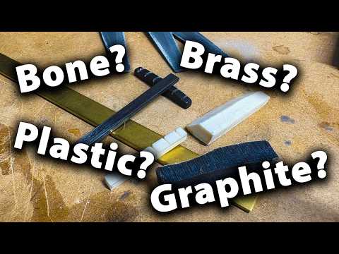 Видео: Из чего сделан верхний порожек вашей гитары?