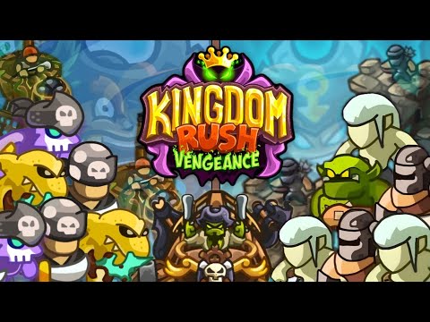 Видео: KINGDOM RUSH VENGEANCE. Pirate Kings campaign обзор.