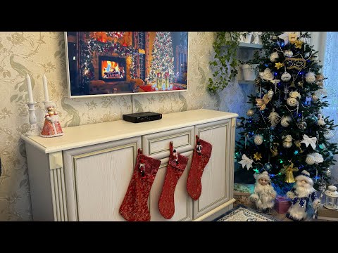 Видео: Нарядила ёлку🌲 Скоро Новый год🎁🌲🎅