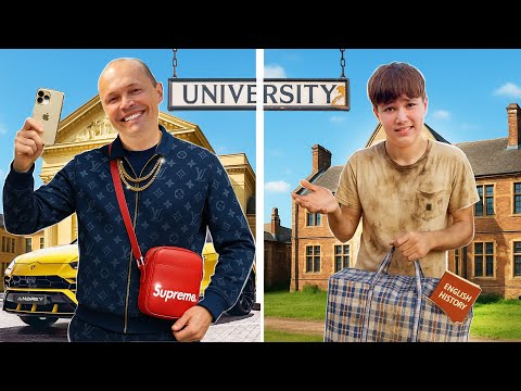 Видео: Бедный vs богатый студент