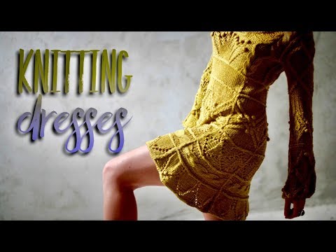 Видео: ВЯЖЕМ ПЛАТЬЯ СПИЦАМИ 👗 / ОБЗОР / Knitting Dresses Review
