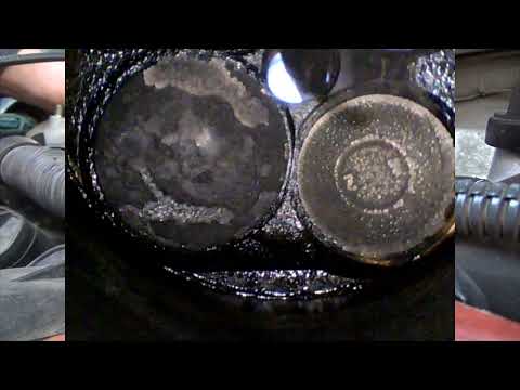 Видео: Контрактный мотор 1ZZ-FE через 5 лет эксплуатации. Что от него осталось. Видеоэндоскопия цилиндров.