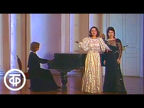 Видео: Души моей царицы. Поэзия А.Пушкина. Читает В.Лановой. Поют К. и Р.Лисициан (1987)