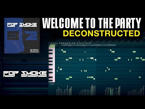 Видео: Как создавалась "ДОБРО ПОЖАЛОВАТЬ НА ВЕЧЕРИНКУ" Pop Smoke