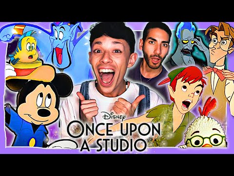 Видео: СУПЕРПОКЛОНЫ DISNEY впервые смотрят *Однажды в студии*!!