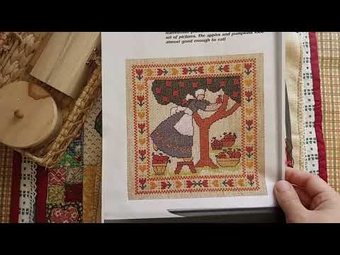 Видео: 17. Вышивка крестом/5 проектов/обзор покупок #flosstube #вышивкакрестом #обзор 