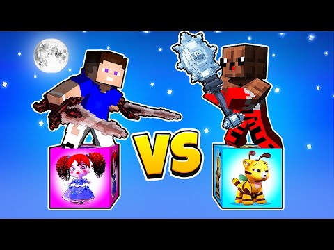 Видео: 😱 БИТВА PoppyPlaytime: КУКЛА Лаки Блок vs КОТ-ПЧЕЛА ЛакиБлок в Майнкрафт !