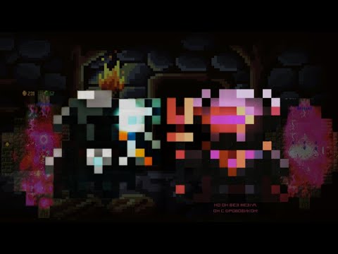 Видео: опасная битва с чаодом CAVES (roguelike)