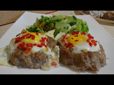 Видео: Гнезда от кайма с мариновани краставички, моркови и кашкавал