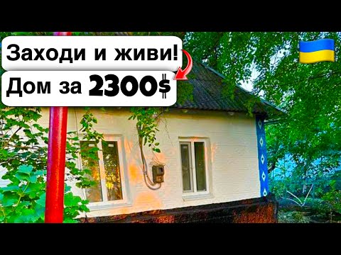 Видео: 🇺🇦 Заходи и живи! Дом в селе за 2300$ Продажа недвижимости за копейки! Всё есть Уютное тихое село!