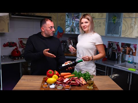 Видео: МЯСО, ТУШЕНОЕ с ОВОЩАМИ.