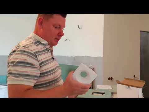 Видео: Монтаж гипсовых врезных светильников dkrator