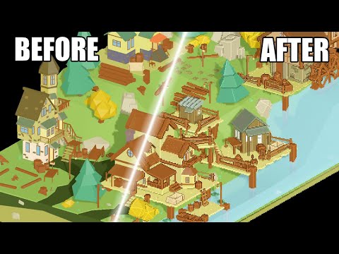 Видео: Godot 4 Постобработка: шейдер пиксельной 3D-графики