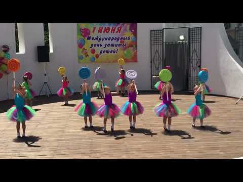 Видео: Театр Танца «Без Предела», танец «Сладости», первое выступление 1 июня 2019г