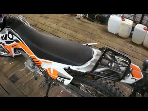 Видео: KAYO T2 250 ENDURO 21/18 (2022). Укорот подножки, наварка увеличенного подпятника.